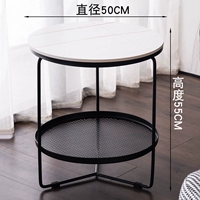 Двойная слоя рок -тарелка Диаметр кофейного стола 50 высота 55