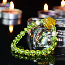 WOF aura engineer gorone energy bracelet olivine hand string to attract wealth