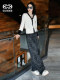 Mingming GUKKS Sanqi Proportion 2025 Autumn Fashion Old Money Style Casual Machete Pants Denim Trousers