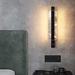 2026 New Led Wall Lamp Modern Minimalist Bedroom Living Room Study Dimmable with Switch Eye Protection Bedside Lamp