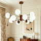 2026 New French Medieval Style Magic Bean Living Room Chandelier