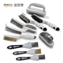 Maside wire brush industrial iron brush derusting copper wire brush steel brush decontamination rigid brush stainless steel cleaning brush