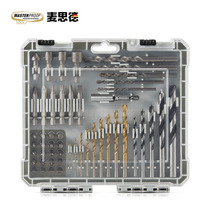 Electric hand drill bit sleeve batch head set woodworking steel perforated twist drill bit household multifunctional combination accessories