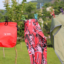 Selpa Korea outdoor camping color clothes clothes clip wire clip wire clip clothesers home clothespins 10