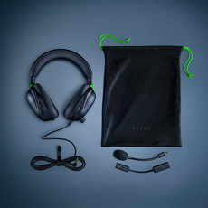 Проводной игровой гарнитуры razer雷蛇旋风黑鲨v2头戴式电竞游戏耳机麦克风7.1环绕声听声辨位