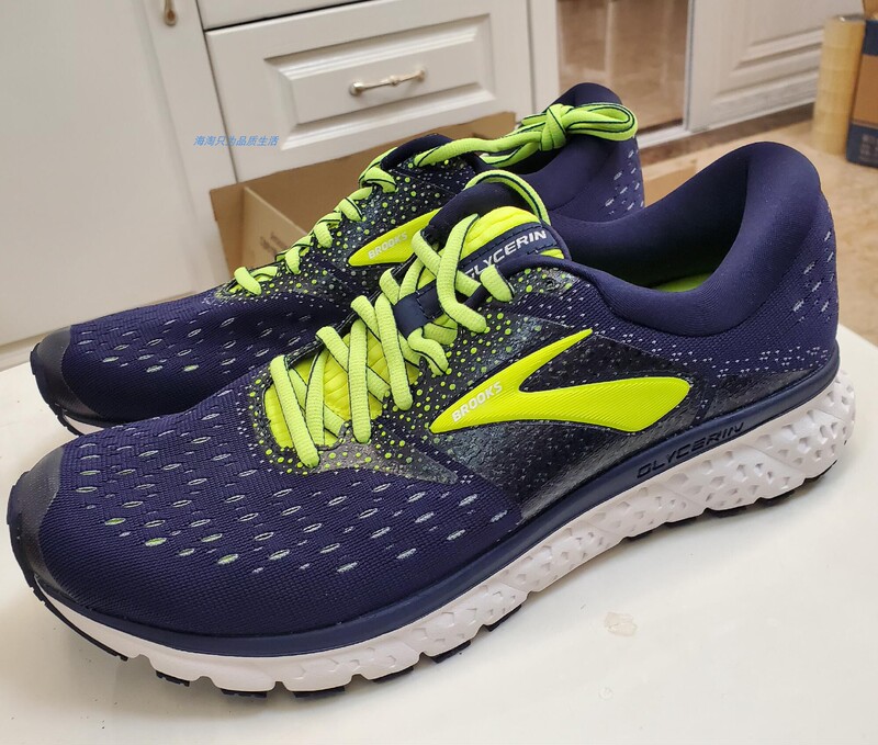 Brooks Glycerin16 Glycerin 16 Cushioning Running Shoes Men's Marathon Running Shoes Sports Shoes