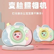 Childrens song simulation camera 0-3 years old childrens puzzle early education Light music Baby enlightenment learning gift