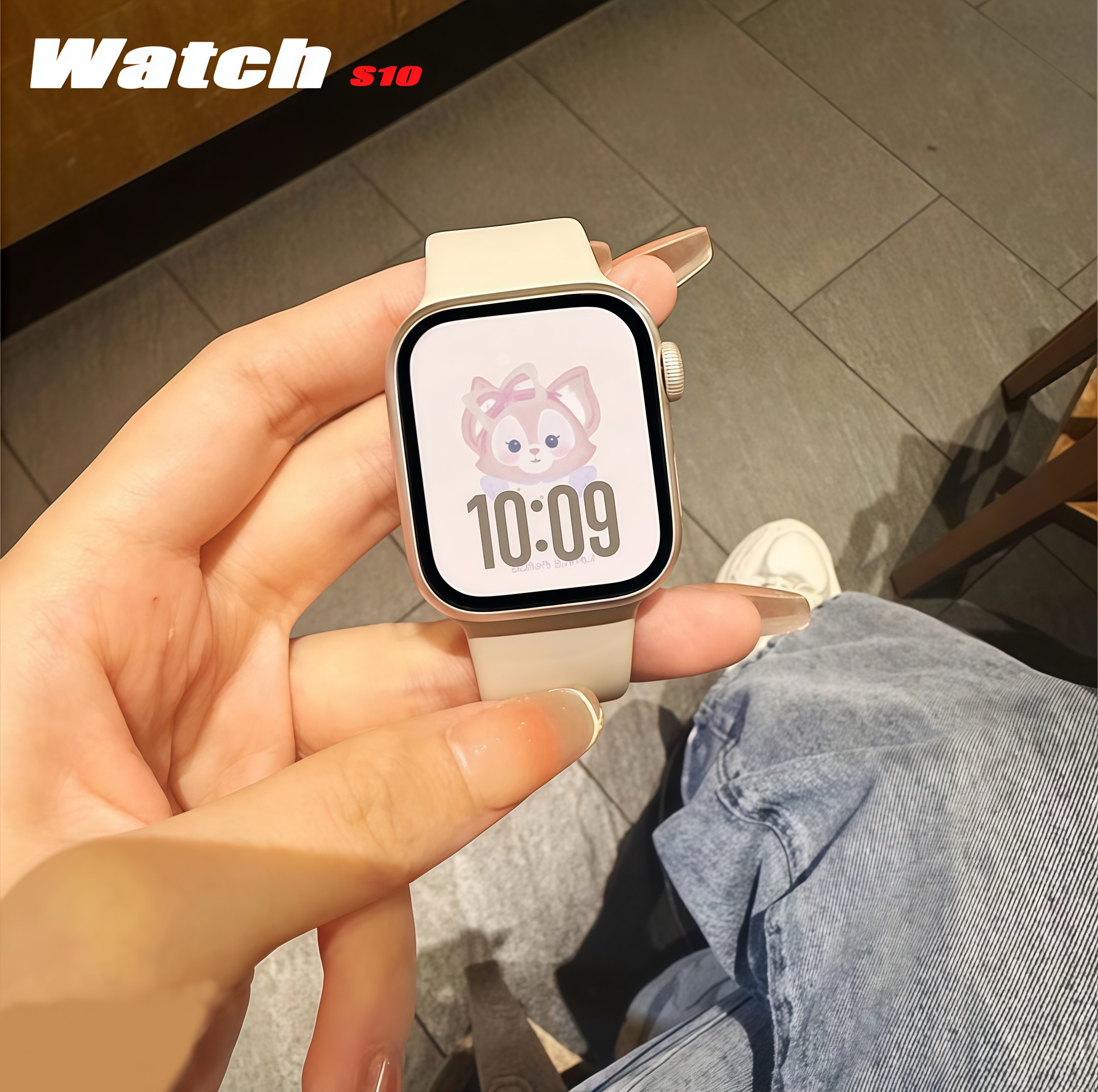 Huaqiangbei Watch Multifunctional Bluetooth Smartwatch Can Make and Receive Calls, Suitable for Sports and Running, S10 New Model Smart Watch for Men and Women