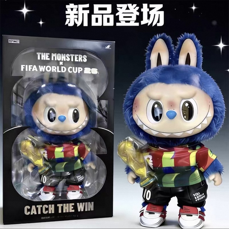 Popmart Labubu Catch the Win Football-Themed Vinyl Plush Toy