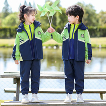 Kindergarten garden clothing spring and autumn school uniform sports fall and winter childrens class assortment three-piece suit