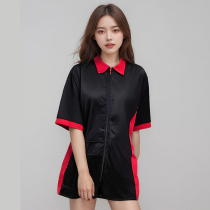 New black colour color color color color color color beauty cosmetics clothes without hair short sleeve pet shop beauty clothes can be customized