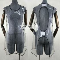 Waterproof apron work clothes transparent coat hairdressing pet shop dog anti-fouling bib adult dedicated 100% waterproof