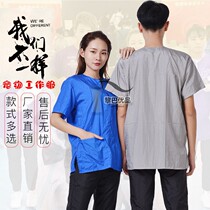 Pet beautician work clothes anti-hair waterproof school Hospital Special washing cat dog anti-dirty apron work clothes