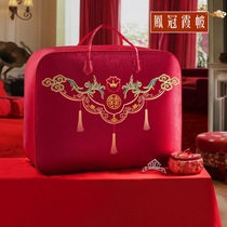 Wedding quilt packaging bag Oxford cloth oversized celebration dowry air conditioning summer quilt portable four-piece storage bag