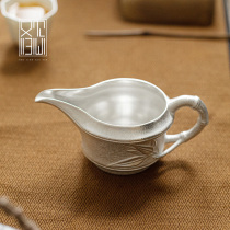 See also return to the heart Silver porcelain sterling silver tea fair cup Bamboo tea sea Heat insulation and anti-scalding tea separator Tea accessories