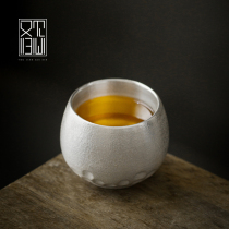 See also return to the heart hammer cup Teacup Personal master cup Silver tea set Kung Fu ceramic household cup Single cup