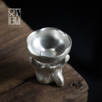 See also return to the heart of pure silver package porcelain tea filter filter tea funnel Handmade gilt silver Gongfu tea accessories creative