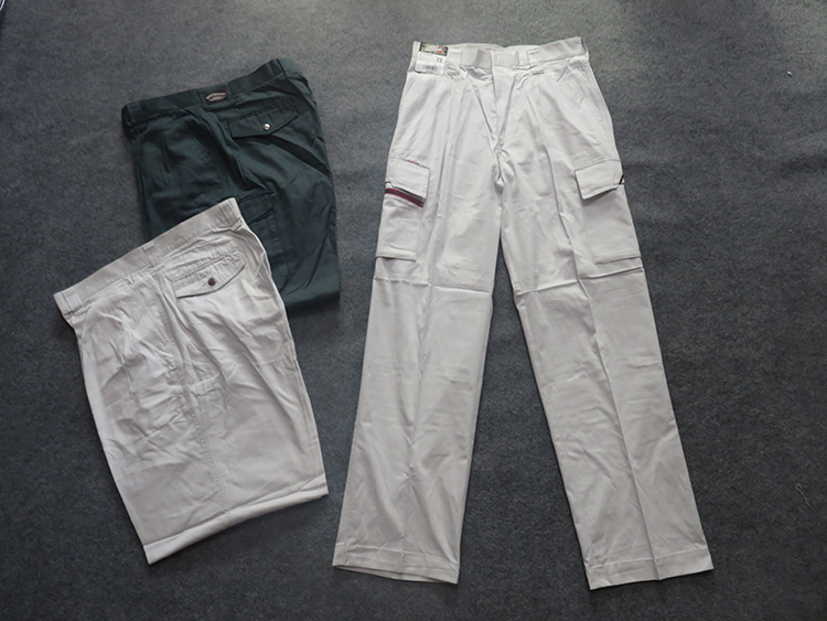 Men's Outdoor Pants, Cargo Pants, Casual Pants, Long Pants, 20% Polyester, 80% Cotton Fabric, Thin Style 47201+02
