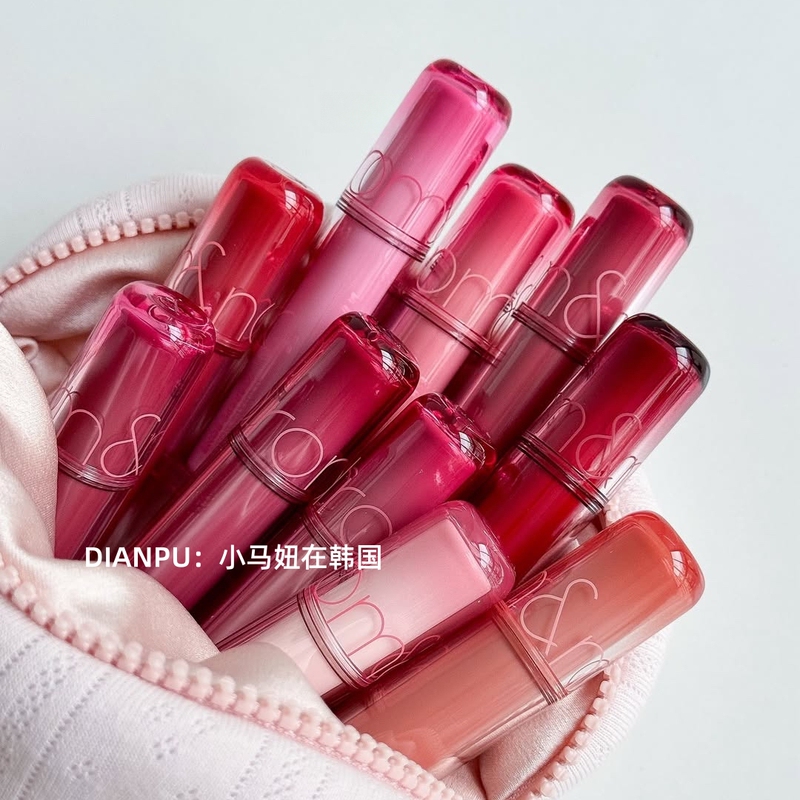 Korean Romand Juice Lip Glaze Lip Gloss Lipstick New Product 2.0 Water Gloss Mirror Glass Lip Moisturizing Long-Lasting Color
