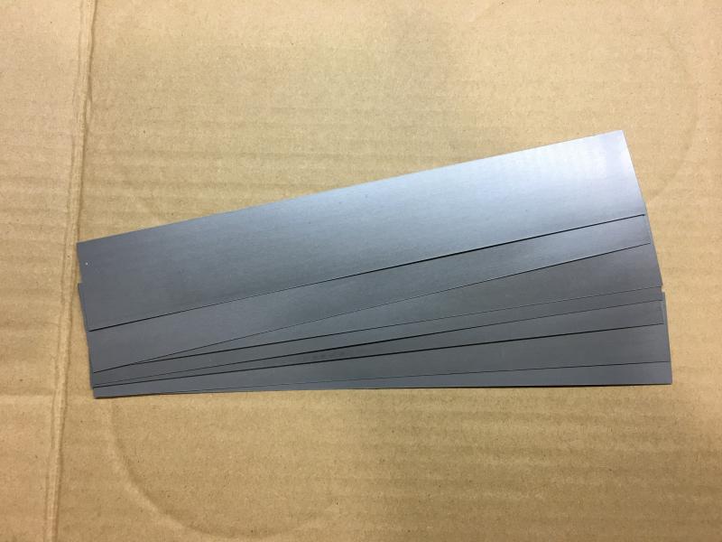 High permeability silicon steel sheet Transformer core Platinum mechanical silicon steel sheet Length 220*width 35*height 17mm One kilogram