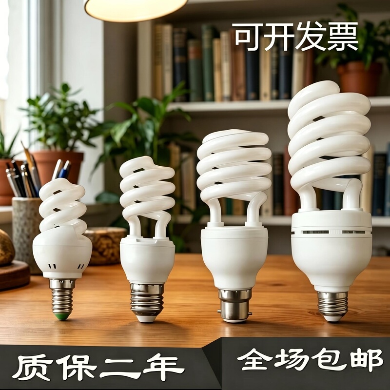 Super Bright Spiral Energy-Saving Light Bulb, Durable and Affordable, Soft and Even Light, Eye-Protecting Type, E27 Screw Base, White Light, Yellow Light Super Bright Spiral Energy-Saving Light Bulb, Durable and Affordable, Soft and Even Light, Eye-Protecting Type, E27 Screw Base, White Light, Yellow Light