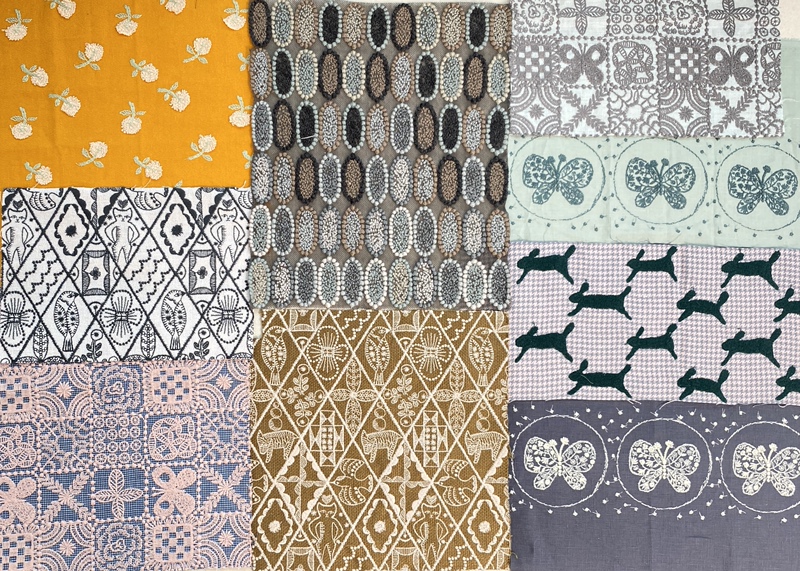 【Large Pieces of Fabric 1】Mina Perhonen Genuine Fabric by Akira Minagawa DIY Patchwork Book Cover Material 【Large Pieces of Fabric 1】Mina Perhonen Genuine Fabric by Akira Minagawa DIY Patchwork Book Cover Material