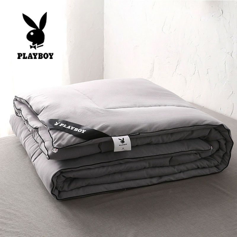 Floral Playboy washed cotton summer cool quilted by machine washable air conditioning by summer thin quilt Children's kindergarten Single summer quilt