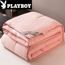 Playboy quilt winter quilt spring autumn and winter quilt core dormitory single student thickened warm air conditioning quilt Summer cool quilt
