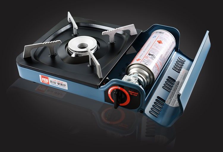 2019 nhà mới ngoài trời di động cassette lò waska bếp từ bếp gas dã ngoại bếp lẩu - Bếp lò / bộ đồ ăn / đồ nướng dã ngoại bếp củi dã ngoại