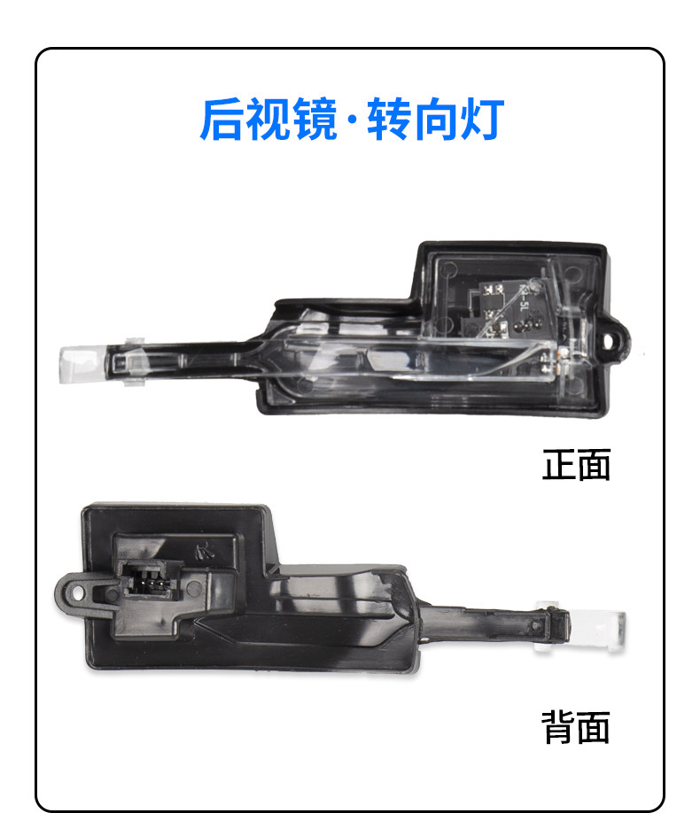 Suitable for Cadillac XTS rearview mirror Shell car outer rearview mirror accessories reflector lens frame turn light