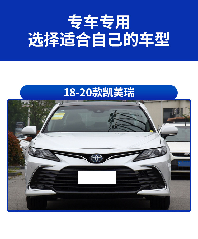 Suitable for 18-23 Toyota Camry rearview mirror housing exterior reversing lens frame turn signal accessories high quality