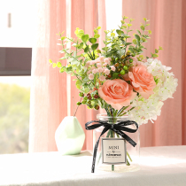 ins simulation flower fake flower table setting Nordic decoration living room table set decoration bridesmaid holding flower bouquet