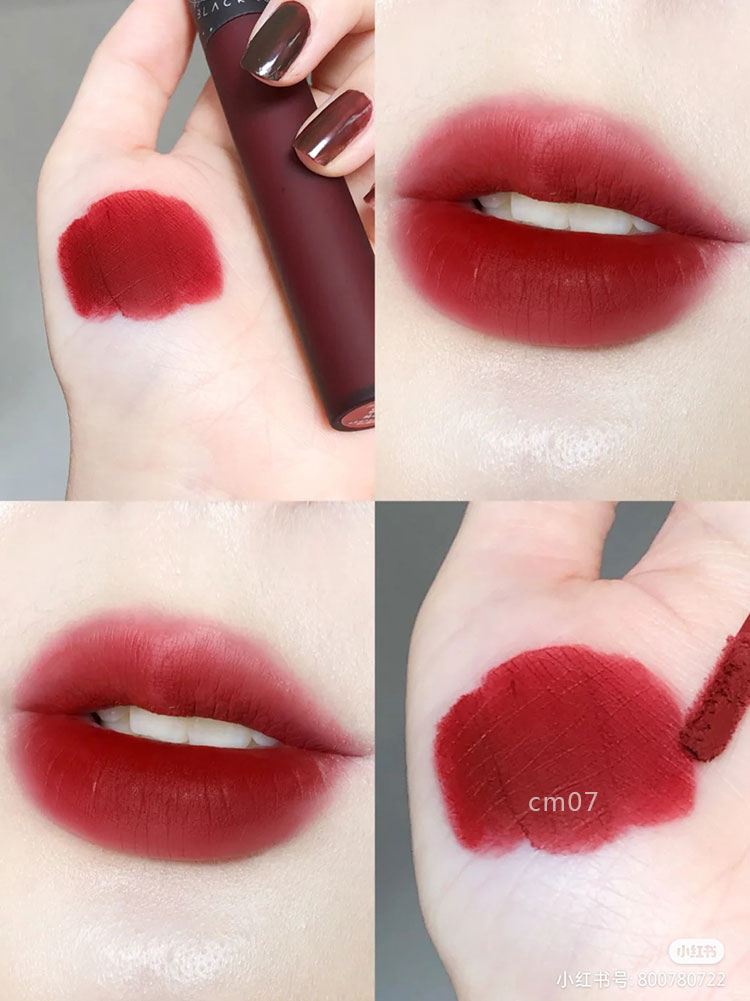 South Korea blackrouge tarot mousse lip glazed cm07 foggy face matt lipstick red brown cm03 05 06