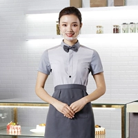 Серая женщина с коротким рукавом