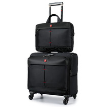 SWISSGEAR Swiss Army knife trolley case Business travel mother and child box 16 inch box male boarding suitcase