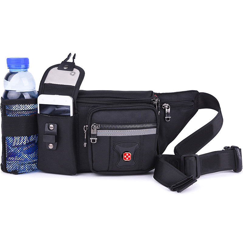 SWISSGEAR Swiss Army Knife Pocket Men's Fashion Trends Sport Riding Small Bags Sloped Satchel Mesh Bag bag