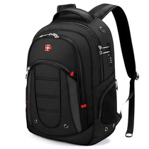 Swiss army knife shoulder bag mens backpack High school college student school bag Fashion casual anti-theft computer travel bag