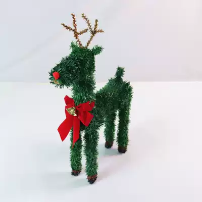 Christmas Grass Deer Christmas Day Tree Ornaments Under the Tree Hotel Shopping Mall Scene Decoration Christmas Window Display