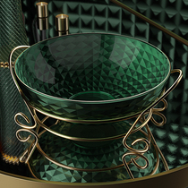 Light luxury high-end fruit plate living room household coffee table Net red Nordic high-end tray creative candy basket salad bowl