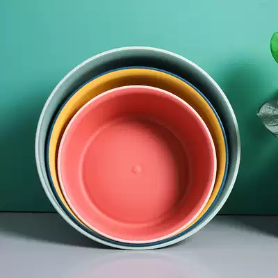 Wash basin household large laundry basin plastic basin thickened student dormitory with face wash baby wash basin small basin