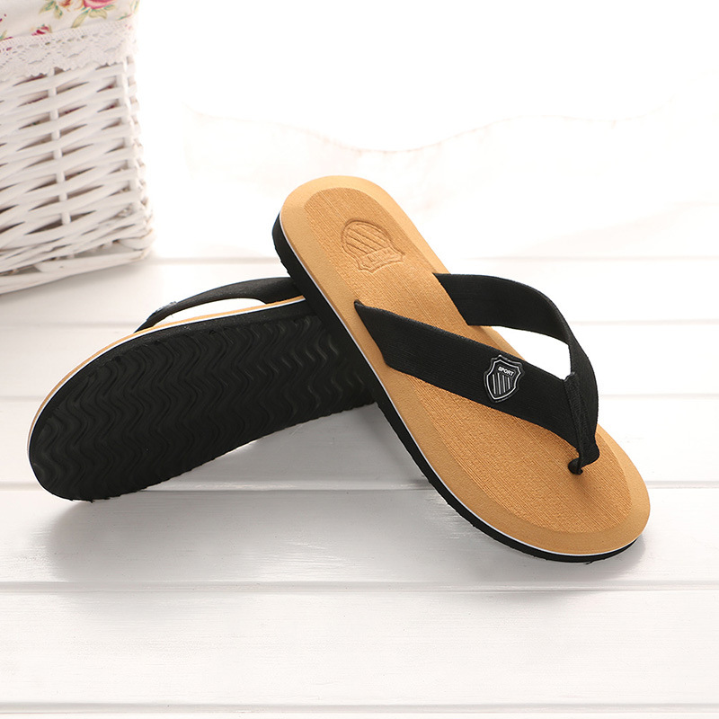 2017 người đàn ông mới của mùa hè cá tính flip-flops kéo vỏ nhỏ với cùng một bãi biển giày dép nam