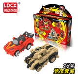 Гибкая игрушка, трансформер, игрушечная машина для мальчиков, полный комплект