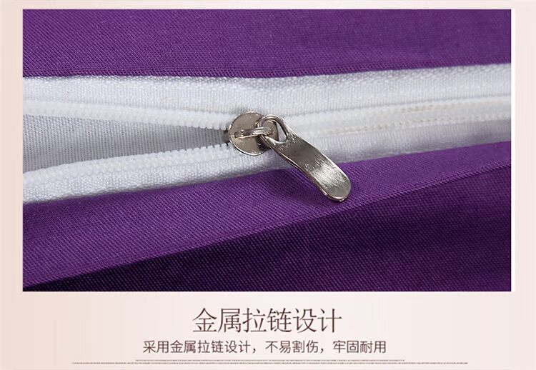 Beauty khăn trải giường cotton gia đình bốn nhỏ phong cách châu Âu sang trọng cao cấp bông đơn giản màu tím bedspread bầu không khí trang nghiêm vật lý trị liệu - Trang bị tấm khăn trắng trải giường spa
