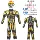 Trẻ em Halloween Bumblebee Optimus Prime Iron Man sân khấu biểu diễn áo giáp biến đổi nhân vật cos trang phục King Kong