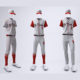 ຮູບແບບໂລໂກ້ທີ່ປັບແຕ່ງສ່ວນບຸກຄົນ baseball ເອກະພາບສັນຍາລັກທີ່ກໍາຫນົດເອງ peripheral Custombaseballuniform