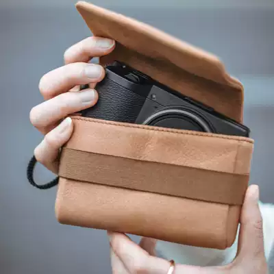 cam-in Ricoh GR3 camera bag GR2 Canon g7x2 black card photography leather storage bag protective case Portable small