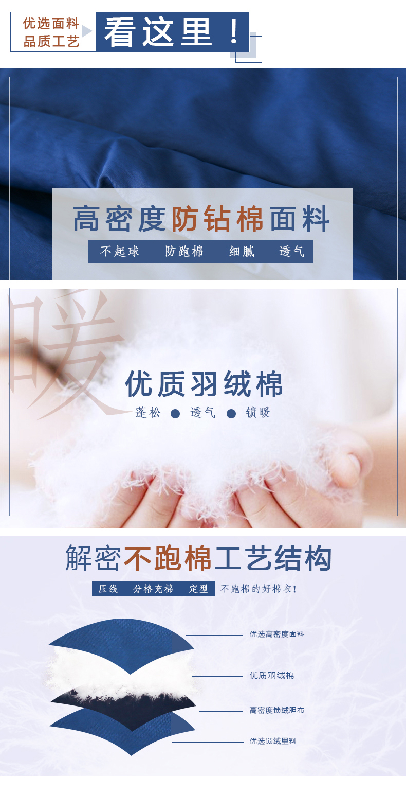 Bánh mì quần áo cotton nữ ngắn in Hàn Quốc phiên bản áo khoác học sinh lỏng lẻo mùa đông 2019 mới bf xuống quần áo cotton thủy triều - Bông áo phao béo ulzzang