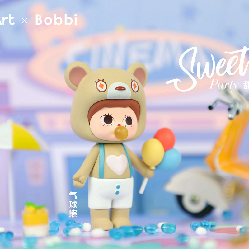 Bobbi sweetheart party series blind box tide play cute doll Girl heart model ornaments students dream gift