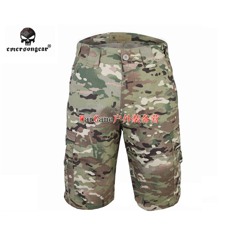 Emerson MC camouflage outdoor tactical slim style all-weather summer tactical army fan men's shorts multicolor