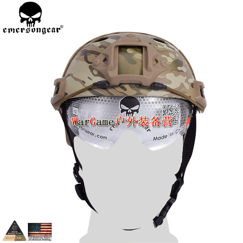 Emerson Love Merson PJ Subsection FAST Quick Goggle Edition Outdoor Tactical Safety Helmet Jump Helmet EM8819
